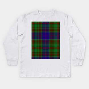 Clan Adam Tartan Kids Long Sleeve T-Shirt